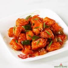Chili paneer dry/gravy