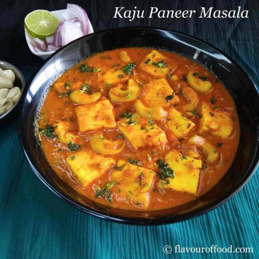 राज श्री स्पेशल काजू पनीर