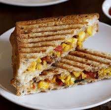 Corn Cheese Sandwich